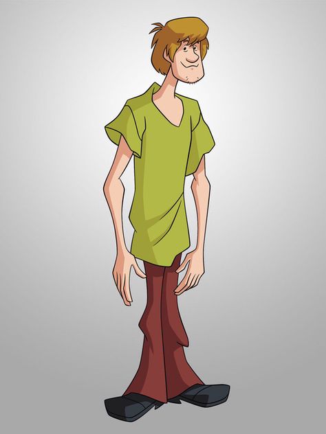 Shaggy Scooby Doo Halloween Party, Character Day Ideas, Early 2000s Cartoons, Shaggy And Velma, Shaggy Scooby Doo, Mystery Inc, Shaggy Rogers, Scooby Doo Mystery Incorporated, Shaggy And Scooby