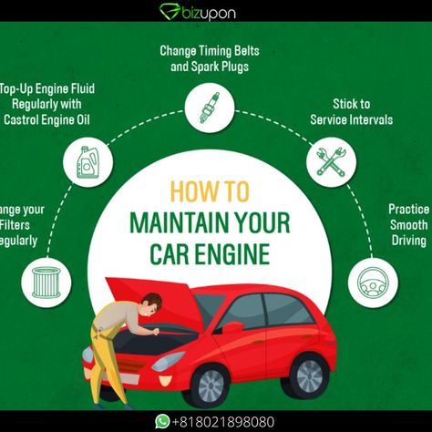 Car Advertising Design, Car Facts, Car Care Tips, Oil Service, Car Advertising, Car Mechanic, Timing Belt, Car Maintenance, Car Guys