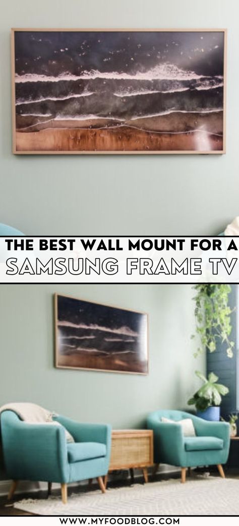 The best wall mount for a samsung frame tv and your best option if you want a swivel mount Frame Tv On Swivel Mount, Swivel Tv Mount, New Frame, Smart Home Technology, Best Wall, New Samsung, Home Technology, Tv Accessories, Mounted Tv