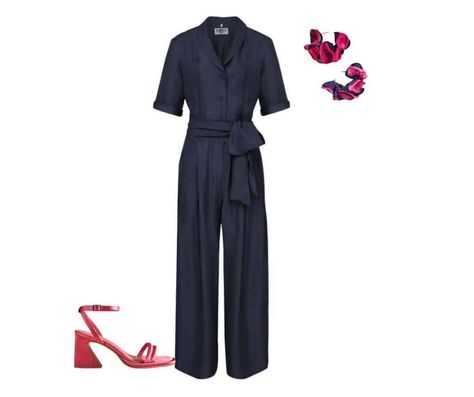 Graduation outfits for mom— how to look your best this season - Style blog for women 50 Classic Pearl Earrings, Funky Shoes, Column Dress, Versatile Outfits, Graduation Outfit, Navy Floral, Solid Dress, Pattern Mixing, Mom Outfits