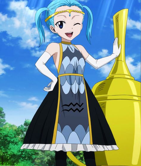 Aquarius (Eclipse) | Fairy Tail Wiki | Fandom Making Cosplay, Celestial Spirit, Fairy Tail Quotes, The Water Bearer, Blue Eye Color, Light Blue Eyes, Fariy Tail, Anime Fairy Tail, Fairy Tail Girls