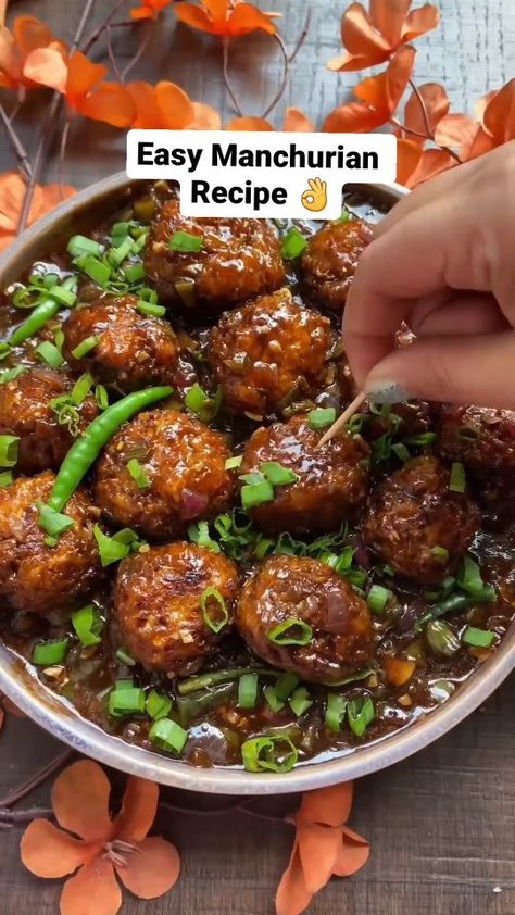 CAKE | Easy Manchurian Recipe 👌 #manchurianrecipes #vegmanchurian #easysnacks | Instagram Manchurian Recipe, Cake Easy, Easy Snacks, Cake, On Instagram, Instagram