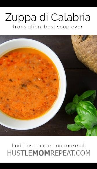 Zuppa di Calabria Italian Soup recipe - best soup ever! Italian Dictionary, Best Soup Ever, Italian Soup Recipes, The Best Soup, Best Soup, Winter Soup, Easy Mediterranean Diet Recipes, Italian Soup, Local Grocery Store