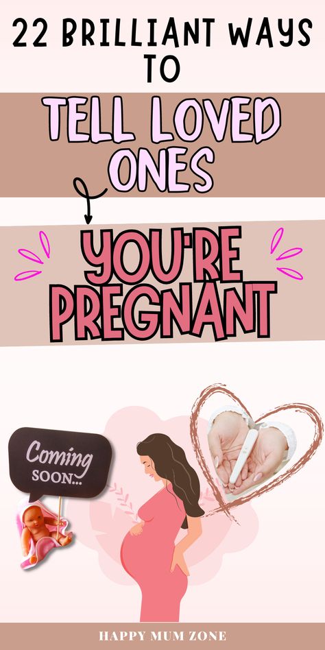 Wow, amazing news! You’re pregnant and you want to know just how to make your baby announcement to your pregnancy to family, friends, colleagues or your husband. Here are 22 memorable ideas that you probably haven't thought of. pregnancy | having a baby | preparing for baby | getting ready for baby | before baby How To Tell My Friends Im Pregnant, How To Tell Sister Your Pregnant, Telling Friends Your Pregnant, How To Tell Best Friend Your Pregnant, How To Tell Your Mom Your Pregnant, Telling Mom Your Pregnant, How To Announce Pregnancy, How To Tell Friends Your Pregnant, How To Tell Your Best Friend Im Pregnant