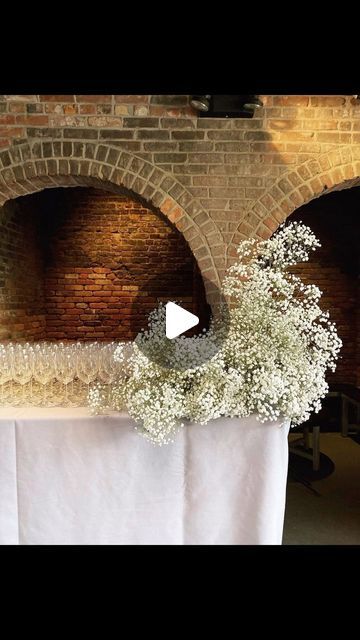 Stix & Stems on Instagram: "When your customers ask you if you have any ideas for a fresh gypsophila wedding theme. Hell yes we do!  *images from Pinterest, source unknown. Will credit 🤍🫶🏼" Gypsophila Wedding, Wedding Decors, Source Unknown, Wedding Theme, Wedding Decorations, On Instagram, Quick Saves, Instagram