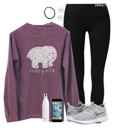 "A little obsessed with Ivory Ella" by hmcdaniel01 ❤ liked on Polyvore featuring NIKE, Henri Bendel and S'well Ivory Ella Outfits, Middle School Outfits, Teenage Outfits, Ivory Ella, Casual School Outfits, Outfits With Converse, Cute Outfits For School, School Looks, Athleisure Outfits