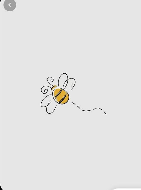 Painted Bees Easy, Bee Drawing Easy, Bumblebee Drawing, Honey Bee Drawing, Pooh Drawing, Bees Cute, Small Bee Tattoo, Bee Sketch, Honey Bee Tattoo