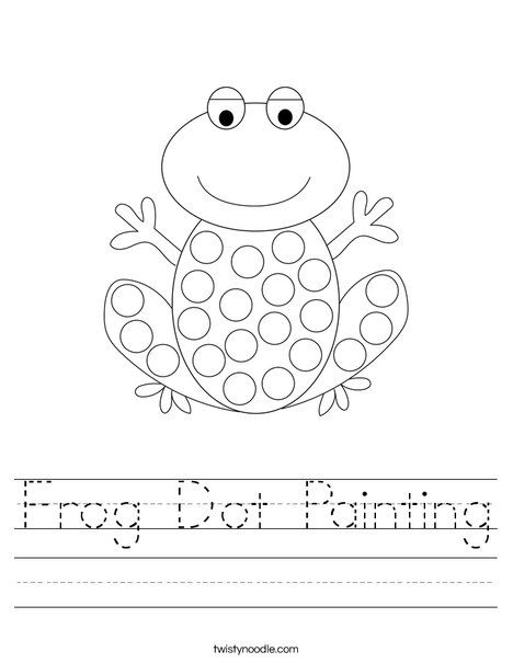 Painting Worksheet, Transportation Worksheet, Twisty Noodle, Marker Crafts, Animal Worksheets, Holiday Lettering, Dot Markers, Sports Toys, Frog And Toad