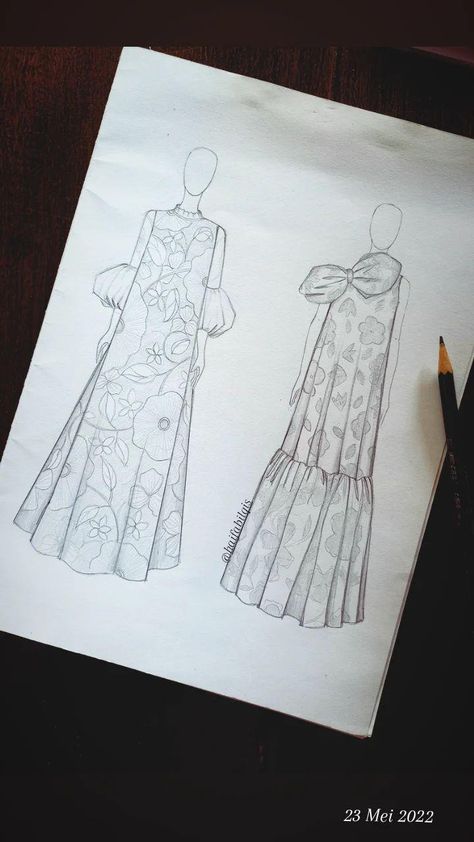 How To Draw Abaya, Abaya Sketch Design, Figure Drawing Tutorial, Fashion Sketchbook Inspiration, Fashion Illustration Poses, Fashion Illustration Tutorial, Fashion Drawing Sketches, Fashion Design Sketch, Fashion Drawing Tutorial