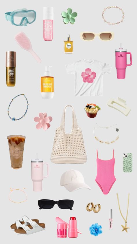 #summeressentials #summer #musthaves #inspiration #products 🌞 Summer Essentials, Must Haves, Travel