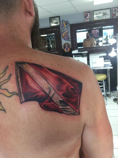 Realistic Dive Flag Dive Flag Tattoo, Dive Flag, Flag Tattoo, Tattoo You, Jesus Fish, Tattoos And Piercings, Fish Tattoos, Jesus Fish Tattoo, Triangle Tattoo