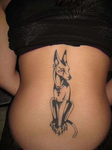 Tattoo For Women Quotes, Bastet Tattoo, Egyptian Cat Tattoos, Anubis Tattoo, Moon Tattoos, Egyptian Cat, Best Tattoos For Women, Egyptian Tattoo, Stylist Tattoos