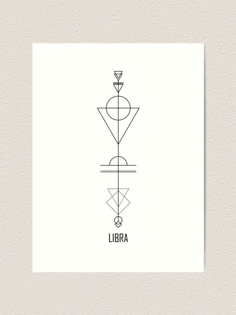 "Libra Astrology - Zodiac Arrow" Art Print by alcateiaart | Redbubble Libra Astrology Tattoo, Hana Tattoo, Equality Tattoos, Libra Sign Tattoos, Libra Zodiac Tattoos, Libra Astrology, Libra Art, Astrology Tattoo, Horoscope Tattoos