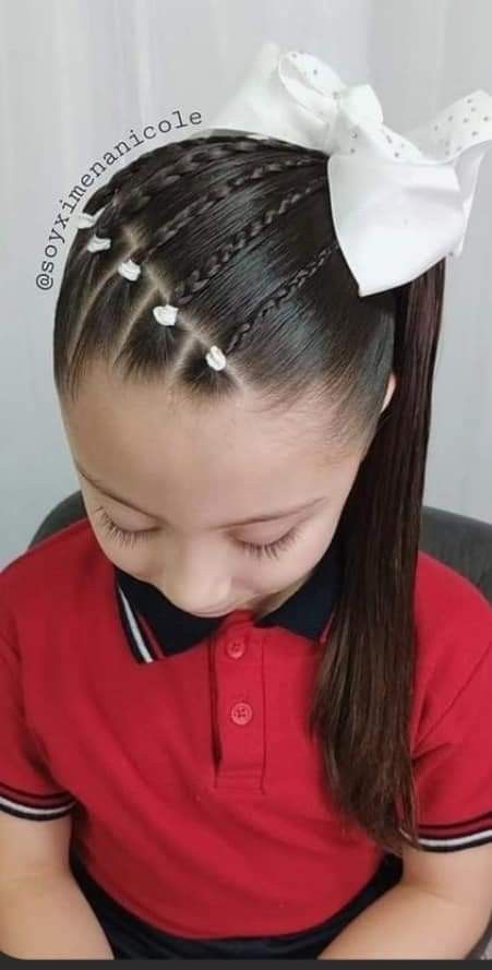 Lil Girl Hairstyles Braids, Toddler Hairstyles Girl Fine Hair, Baby Girl Hairstyles Curly, Cute Toddler Hairstyles, Girly Hairstyles, Easy Little Girl Hairstyles, Girl Hair Dos, Girls Hairstyles Easy, Lil Girl Hairstyles