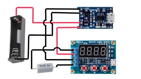 Electronic Circuit Projects, Circuit Projects, 18650 Battery, Electronics Circuit, Li-ion Battery, R5, Battery Charger, Project Ideas, Electricity