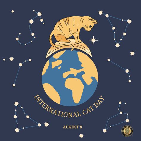 Show us your kitties! #internationalcatday #cat #catlovers #meow #catlife #pets Cat Day International, World Cat Day, Cat Handbags, National Cat Day, Google Doodle, International Cat Day, Brown Acrylic, Cat Holidays, Funny Hats