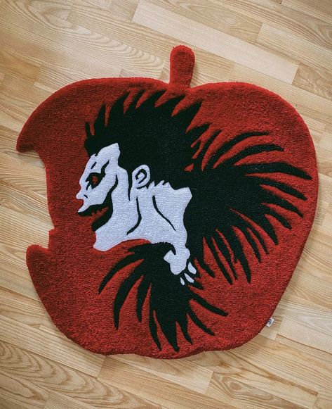 Rug Tufting Ideas Anime, Tuft Designs, Rug Tufting, Tufted Rugs, Rug Wall Hanging, Needle Punch, Funky Furniture, Cool Rugs, Punch Needle