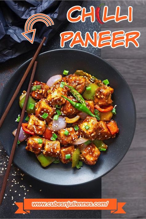 Chilli Paneer Recipe, Paneer Starters, Making Gravy, Chilli Paneer, Homemade Appetizer, Paneer Dishes, Chinese Recipe, Quick And Easy Appetizers, Favorite Recipes Dinner