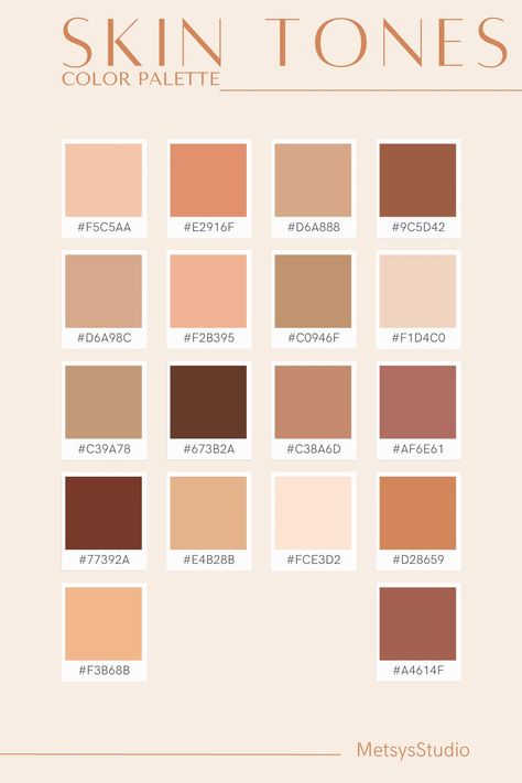 { #colorpalette #colors #brown #cream #skin #skintones #ideas #designers #design } Cream Tones Colour Palettes, Brown Skin Palette, Dti Skintone Code, Skin Color Hex Code, Skin Tone Hex Codes, Pantone Skin Tones, Gacha Skin Tones, Skin Tone Color Codes Dti, Skin Tone Codes