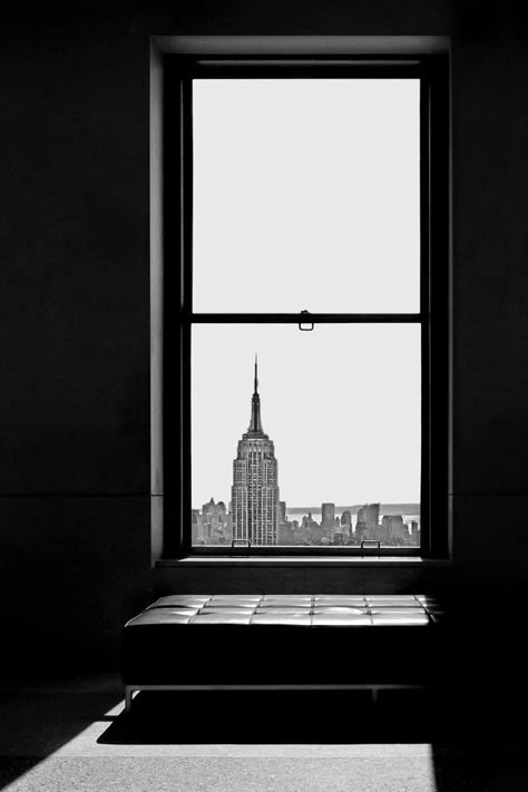 Only, photography by Luc Dratwa. Série Windows - Slow the Rock (size: 100 x 150 cm). Nikon D3X. In Construction, Cityscape, skyline. Only, photography by Luc Dratwa. Image #387553 Window With A View, I Love Nyc, Empire State Of Mind, The Empire State Building, New York State Of Mind, I Love Ny, Room With A View, Foto Art, Concrete Jungle