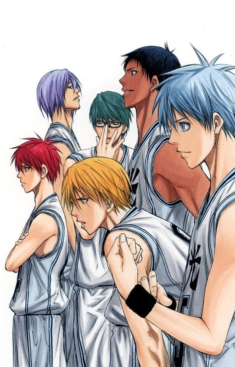 the generation of miracles Kuroko's Basketball Wallpaper, Anime Basket, Vorpal Swords, Murasakibara Atsushi, Kise Ryota, Aomine Kuroko, Kuroko No Basket Characters, Aomine Daiki, Basketball Anime