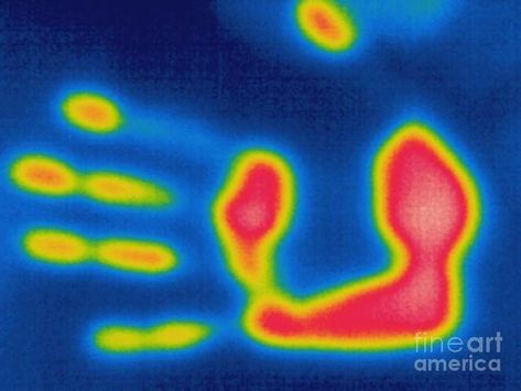 Infrared Hand Painting, Thermal Color Palette, Heat Detection Art, Thermography Aesthetic, Thermal Art Drawing, Heatmap Art, Heat Map Art, Heat Signature Art, Thermography Art