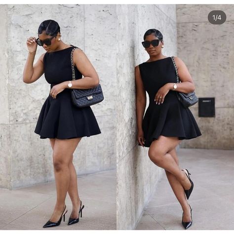 Short Formal Black Dress, Formal Black Dress Short, Black Dress And Tights Outfit, Black Semi Formal Dresses, All Black Dress Outfit, Zara Party Dress, Dress With Tennis Shoes, Short Black Dress Outfit, Black Classy Dress