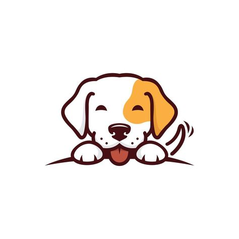 Dog logo illustration vector Dog Logos Ideas, Pet Food Store, Dog Logo Design, Decent Wallpapers, Emoji Photo, Dog Vector, Dog Logo, Dog Illustration, Dog Pin