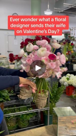 82K views · 17K reactions | Flowers from the heart 💘 Byron designs a bouquet featuring Clooney ranunculus for his wife, Vanessa, on Valentine’s Day 🌸 #starbrightnyc

#floraldesign #floraldesigner #ranunculus #nycflorist #flowerstagram #loveisintheair #valentinesday #bouquetoftheday | Starbright Floral Design | starbrightnyc · Original audio Clooney Ranunculus, Nyc Florist, Instagram Flowers, Valentines Flowers, Ranunculus, Flower Child, Love Is In The Air, Flowers Plants, Make Me Happy