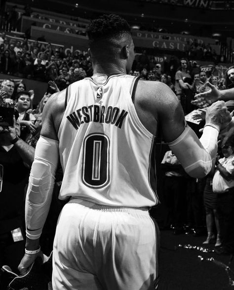 Russel Westbrook, Okc Thunder, Russell Westbrook, Nba Players, Nba, Basketball, Black And White, Quick Saves, White