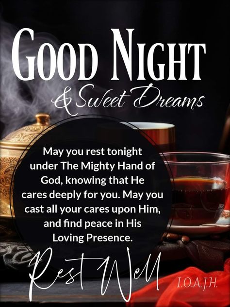 Good Night Blessings Inspirational Quotes Sleep Well, Wednesday Evening Quotes, Quotes Sleep, Poems For Your Boyfriend, Evening Blessings, Cast All Your Cares, Evening Quotes, Prayer Time, Night Blessings