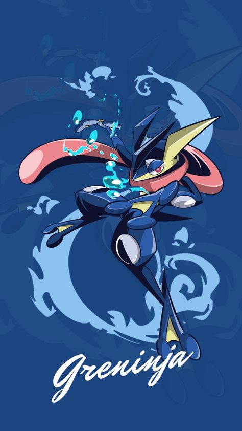 Greninja Wallpaper Iphone, Greninja Wallpaper, Greninja Fanart, Tyranitar Pokemon, Greninja Pokemon, Nintendo Wallpaper, Pokemon Ash And Misty, 150 Pokemon, Ash Ash