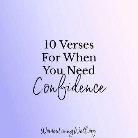 Where is the first place you turn when you need confidence? In times of trouble, it can be tempting to have confidence in our own strength or in other people. #Biblestudy #confidence #WomensBibleStudy #GoodMorningGirls Bible Verse On Confidence, Scriptures For Confidence, Inspirational Verses For Women, Bible Confidence Quotes, Scripture About Confidence, Scripture For Confidence, Bible Verse For Self Confidence, Bible Verses About Self Confidence, Bible Verse Confidence