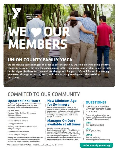 Ymca Marketing, Circle Ideas, Union County, Slides Design, Flyer Ideas, Family Engagement, Museum Shop, Engagement Ideas, Marketing Ideas