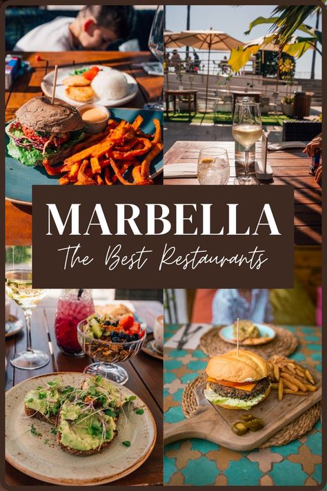 Coming for a holiday to Marbella? If you’re looking for local recommendations, you came to the right place! Marbella is a frequent destination of mine (I live just a short drive away in Fuengirola), and over the number of trips, I have sampled quite a few restaurants here. Check my guide for the local recommendations and tips. Marbella Restaurants, Music Spanish, Farm Restaurant, Top 10 Restaurants, Tapas Restaurant, Spain Food, Marbella Spain, Moroccan Food, Dinner Options