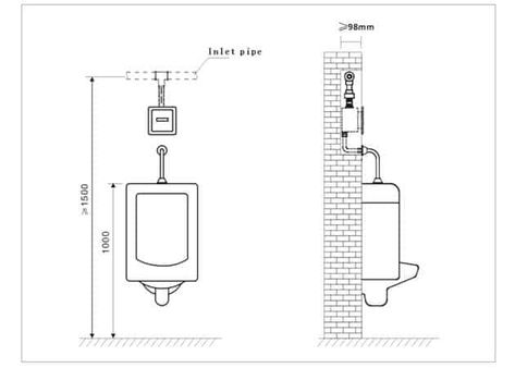 Automatic Urinal Flushometer | Touchless Urinal Flusher | KEGE Urinal Design, Low Water Pressure, Scribble Art, Architecture Design Sketch, Sensors Technology, Water Usage, Modern Hotel, Power Plug, Surface Cleaner