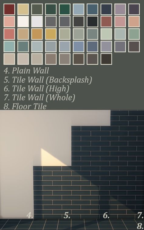 Sims 4 Bathroom Wall Tiles, Ts4 Cc Exterior Wall, Green Cas Background Sims 4, Sims 4 Wall Cc Maxis Match, Sims 4 Cc Wallpaper With Trim, Sims 4 Half Wall Trim Cc, Sims 4 Cc Wallpaper Tile, Sims 4 Maxis Match Floor, Sims 4 Tile Wall