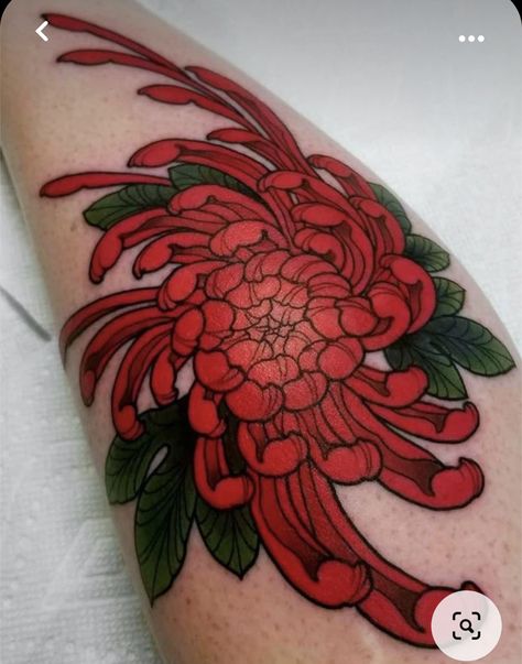 Cute Tattoos Flower, Crisantemo Tattoo, Guru Tattoo, Rhino Tattoo, Cute Tattoos With Meaning, Japanese Tattoos For Men, Japanese Flower Tattoo, Nature Tattoo Sleeve, Chrysanthemum Tattoo