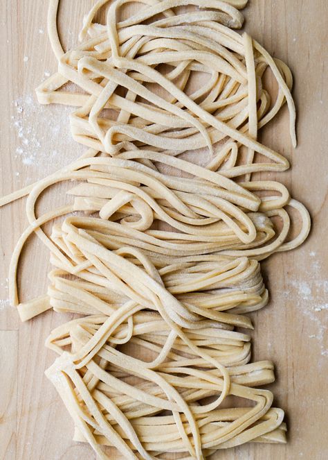 Chinese Egg Noodles — Eat Cho Food Chinese Egg Noodles, Fresh Egg Noodles, Pasta Making Class, Egg Food, Homemade Egg Noodles, Chinese Egg, Noodles Recipes, Fresh Egg, How To Make Dumplings