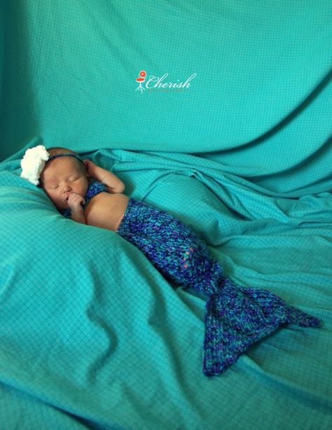 My Little Mermaid Newborn Mermaid, Baby Boy Newborn Photography, Monthly Baby Photos, Newborn Photography Poses, Newborn Baby Photoshoot, Newborn Poses, Baby Mermaid, Newborn Crochet, Newborn Baby Photography