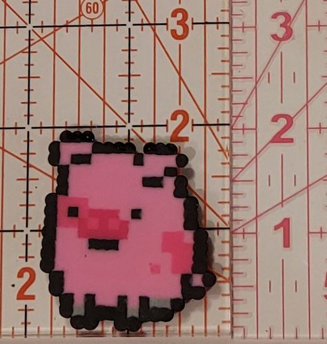 Gravity Falls Pearl Beads, Gravity Falls Crochet, Gravity Falls Crafts, Gravity Falls Perler Beads, Kandi Beads, Doodle Heart, Perler Creations, Easy Perler Beads Ideas, Diy Perler Bead Crafts