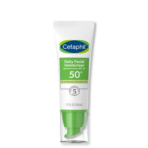 Cetaphil Daily Facial Moisturizer, Cetaphil Moisturizer, Gentle Skin Cleanser, Sunscreen Spf 50, Sunscreen Moisturizer, Personal Care Products, Facial Moisturizers, Moisturizer With Spf, Skin Cleanser Products