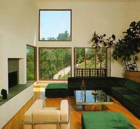 Retro Interior, Dream Spaces, A Living Room, Dream House Decor, My New Room, Large Windows, Dream Home Design, 인테리어 디자인, House Inspiration