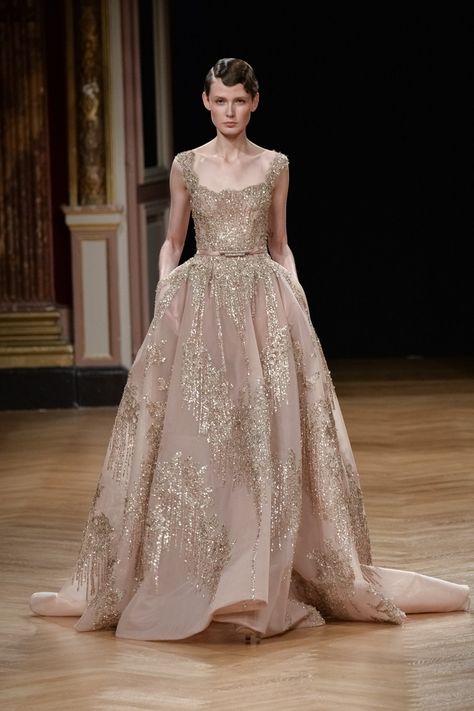 Ziad Nakad : Runway - Paris Fashion Week - Haute Couture Fall/Winter 2016-2017 Formal Frocks, Reception Outfits, Ziad Nakad, Indian Wedding Gowns, Couture Wedding Dresses, Runway Details, Designer Party Wear Dresses, Fantasy Gowns, Wedding Dress Couture