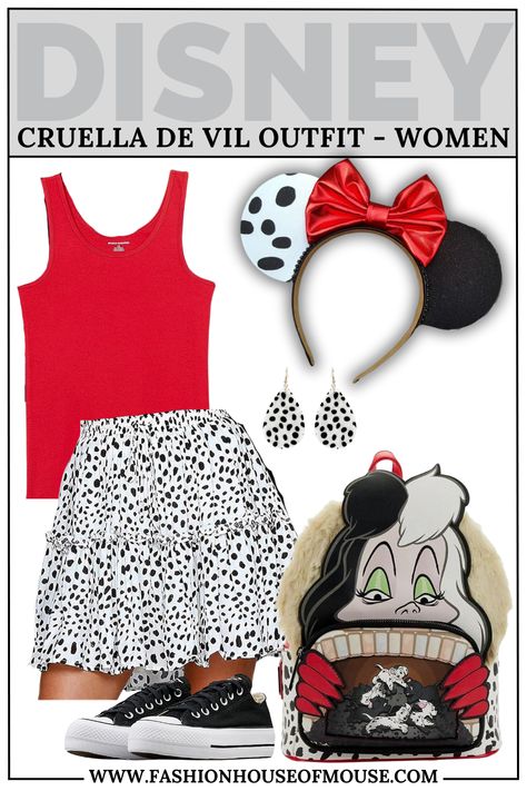 Cute Disney Halloween Costumes For Women, Woman Disney Outfit, Disney Group Outfits, Disney Bounding Villains, Disney Villian Inspired Outfits, Disney Villain Outfit Ideas, Disney Bounding Outfits Villians, Disney Bounding Family Outfits, Disney World Halloween Costumes