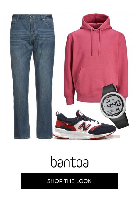 Outfit Hombre, Outfits Hombre, Man Clothing, Jack Jones, Low Cost, New Balance, Men's Fashion, Nike, Sweatshirts