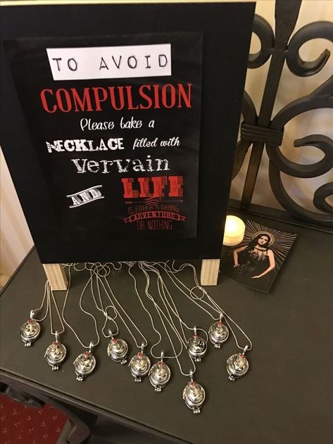 Vampire Theme Party, Vampire Halloween Party, Vampire Diaries Jewelry, Twilight Party, Arielle Kebbel, Vampire Party, Candice Accola, Vampire Diaries Quotes, Vampire Diaries Wallpaper