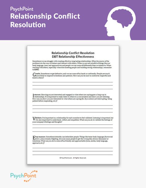 Relationship Conflict Resolution DBT Relationship Effectiveness Worksheet Relationship Conflict Resolution Worksheet, Couples Conflict Resolution Worksheet, Relationship Repair Worksheets, Relationship Conflict Resolution, Brain Psychology, Conflict Resolution Worksheet, Marriage Counseling Questions, Playroom Shelves, Relationship Worksheets