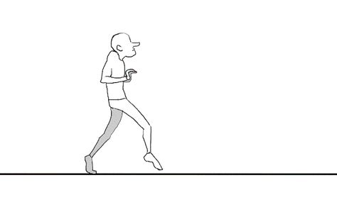 via GIFER Walk Cycle Animation Reference Gif, Jumping Cycle Animation, Walking Animation Gif, Walk Cycle Animation Reference, Jump Cycle, Walk Animation, Cycle Animation, Animation Walk Cycle, Human Animation