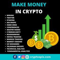 16 Ways To Make Money In CRYPTO Make 100 A Day, Student Loan Forgiveness, Crypto Money, Investing In Cryptocurrency, Trading Quotes, Fundamental Analysis, Trading Charts, Swing Trading, Crypto Mining